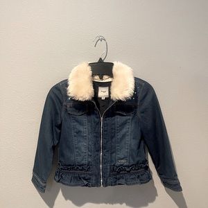 Little Girls Blue Jean Jacket Size 7